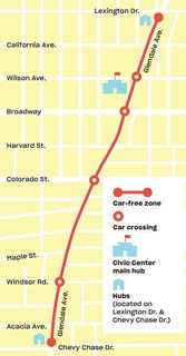 Lets Go Glendale Map