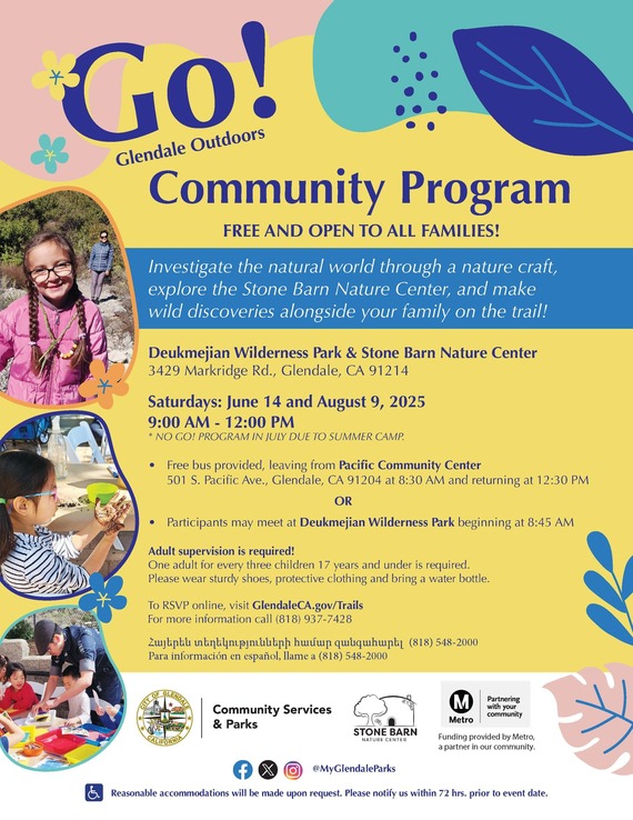 Go Glendale Event Flyer