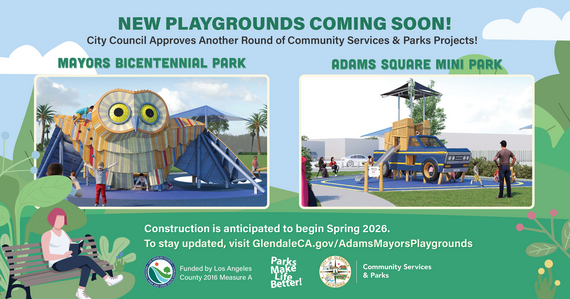 New Parks in Glendale
