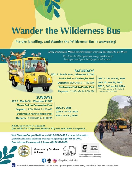 Wander the Wilderness Bus