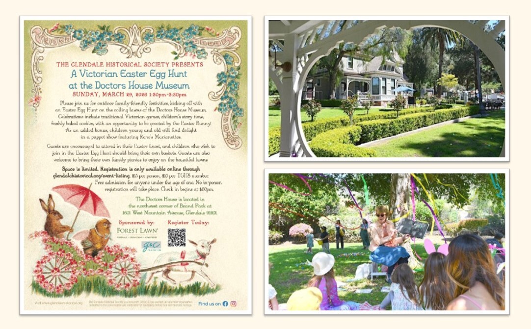 Victorian Easter Collage