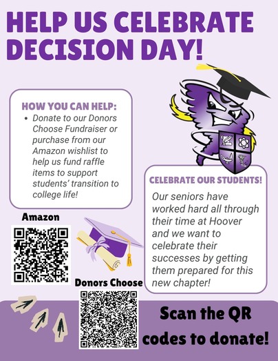 Hoover High School Decision Day