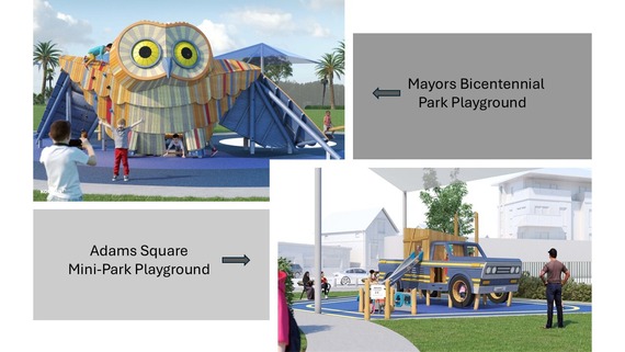Mayors and Adams Playgrounds