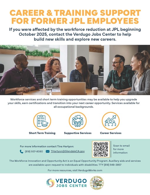 Verdugo Job Center JPL