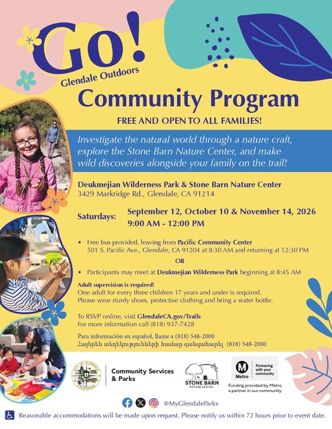Go Community Program Fall 2026 Flyer