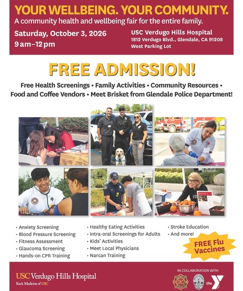 USC VHH Health Fair Flyer