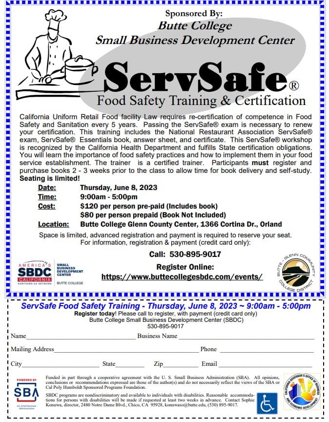 ServSafe Flyer