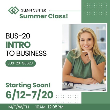 BUS-20 Intro to Business Class