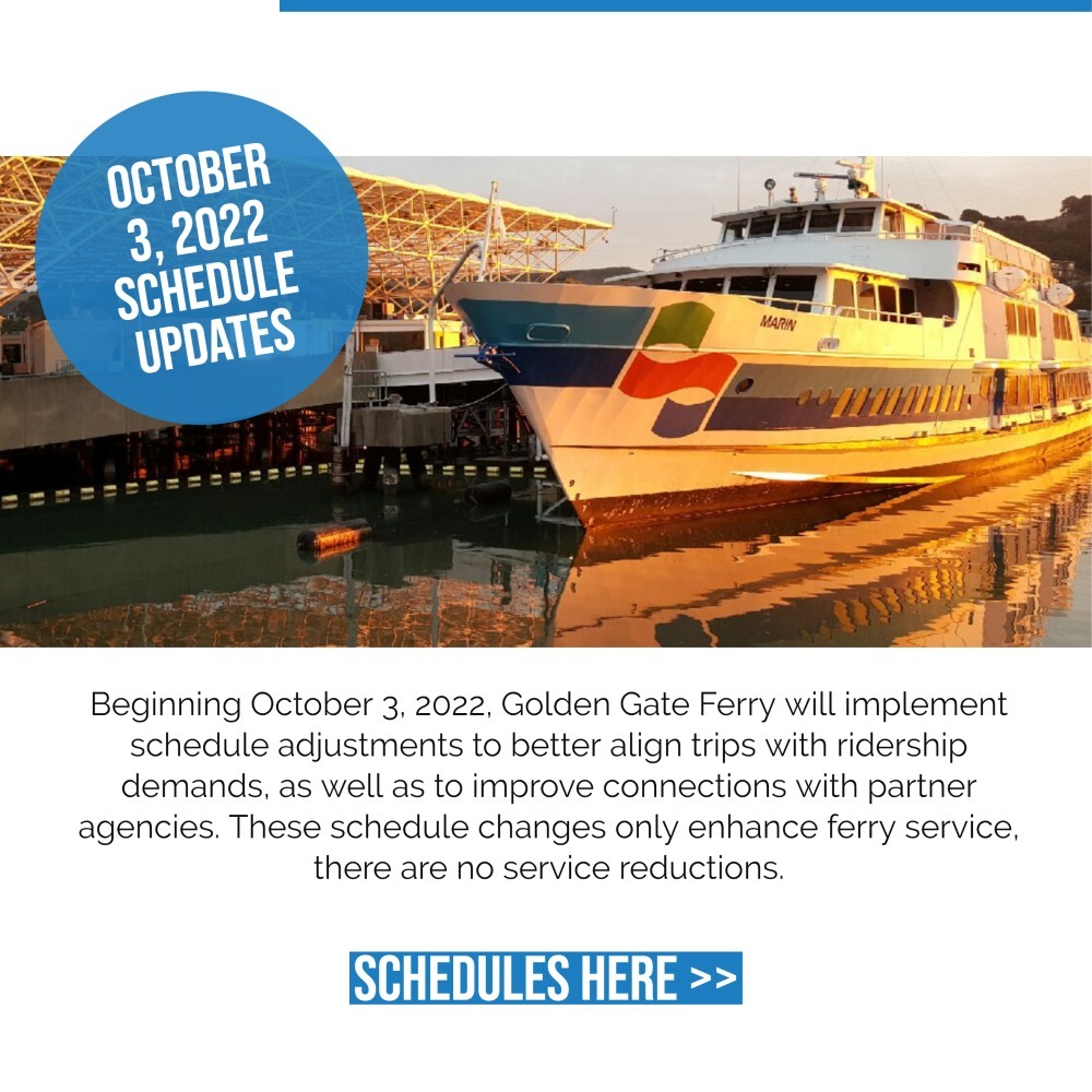 new ferry schedules