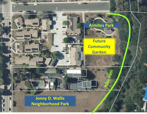 Armitos Park & JDW Park Location Map