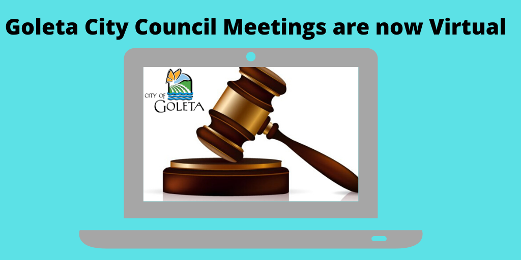 Goleta City Council Virtual Meeting Graphic