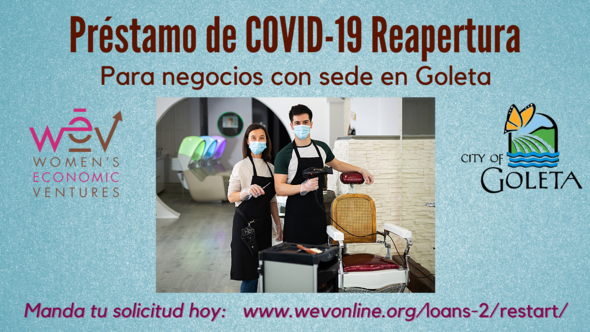 WEV ReStart Loans_graphic Spanish