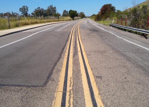 Cathedral Oaks Road Settlement Repair Project Photo3