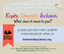 Library_Teen Bookmark Contest