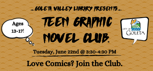 Teen Graphic Novel Book Club_June 2021