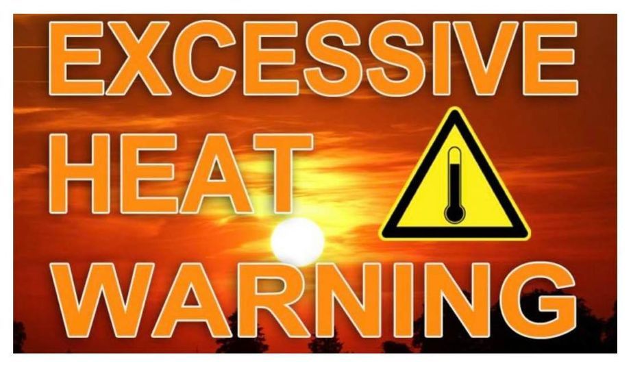 Excessive Heat Warning : Excessive Heat Warning In Effect For Metro