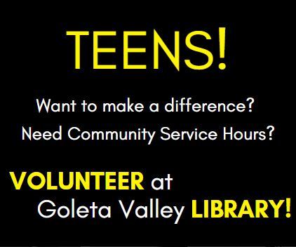 Teen Volunteer Opportunities