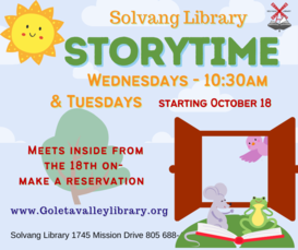 Solvan Outdoor Storytime