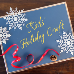 Kids Holiday Craft