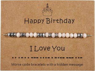 Morse Code Teen Bracelets