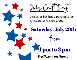 Buellton July Craft Day