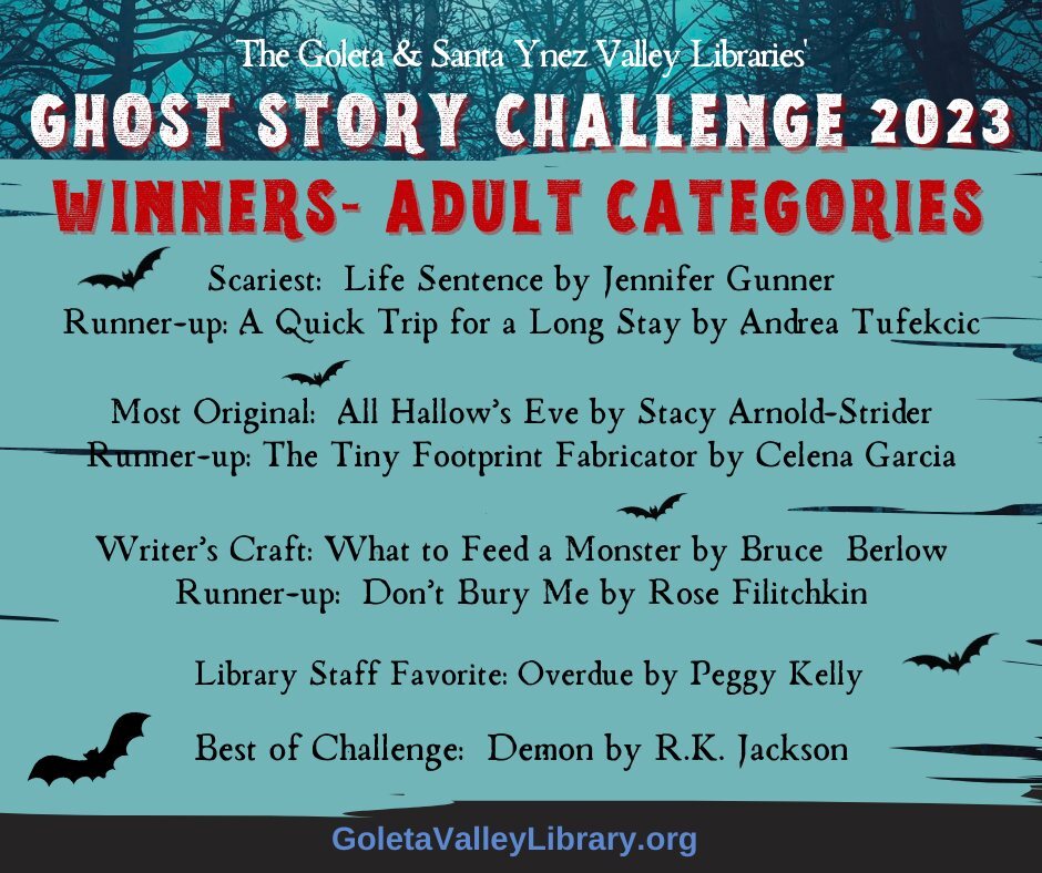 Scary Story Winners Adults