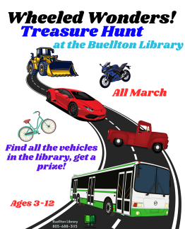 Wheeled Wonders Treasure Hunt