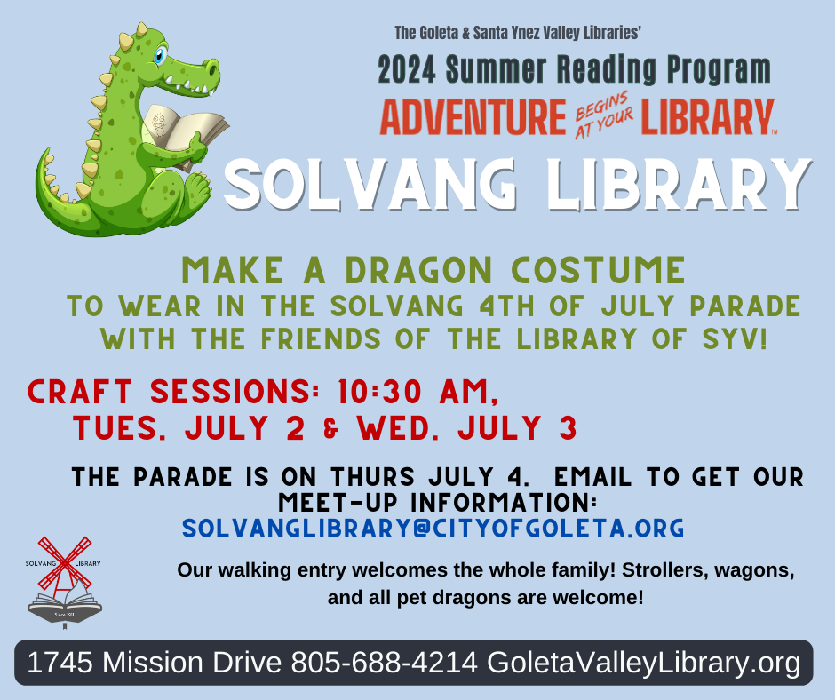 SYV Libraries Dragon Costume