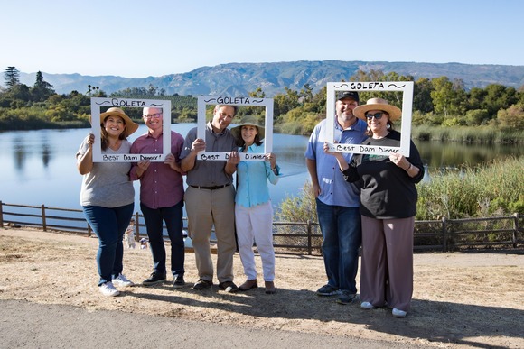 Council, Hart and Hartmann at Dam Dinner_240817
