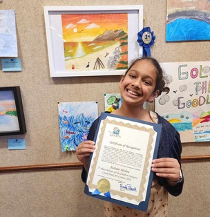 Creek Week Art Contest - Aishani Misha Children's Winner_240926