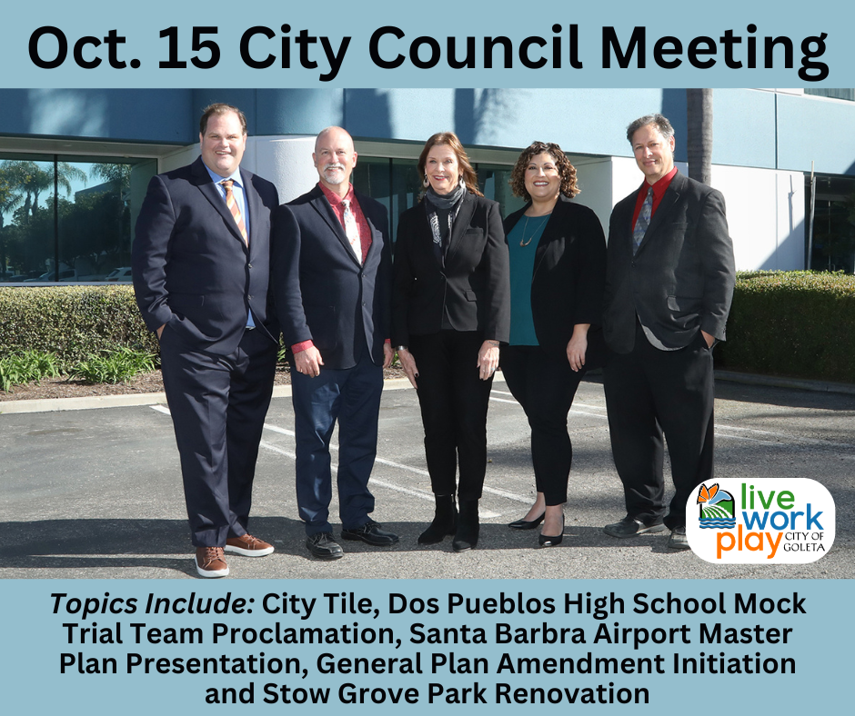 Oct. 15 Council Meeting graphic