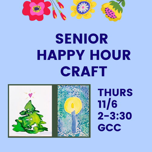GO Senior Happy Hour Dec