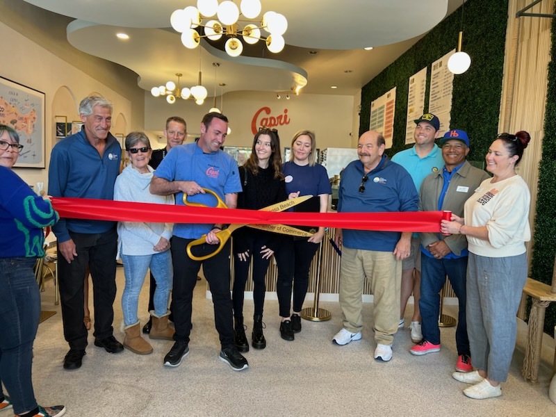 capri ribbon cutting