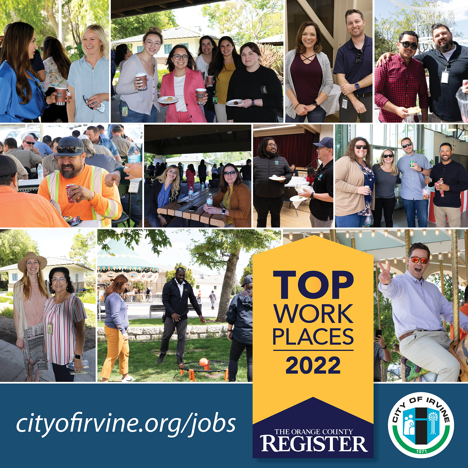 City of Irvine employees