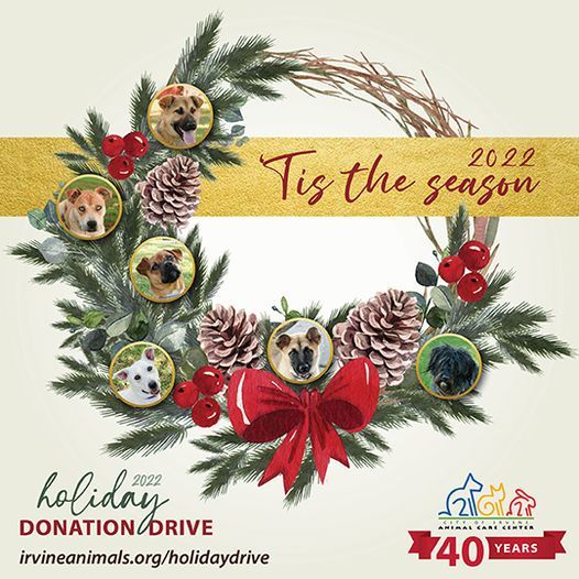 Irvine Animal Care Center Holiday Donation Drive 
