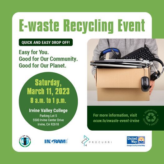 e-waste recycling event