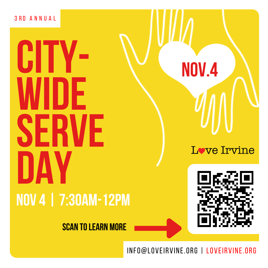 Love Irvine Citywide Serve Day