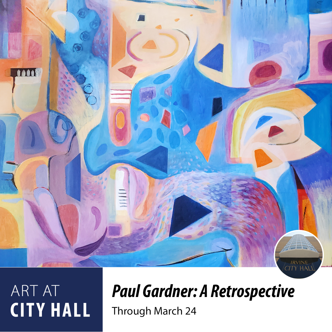 abstract art from Paul Gardner: A Retrospective 