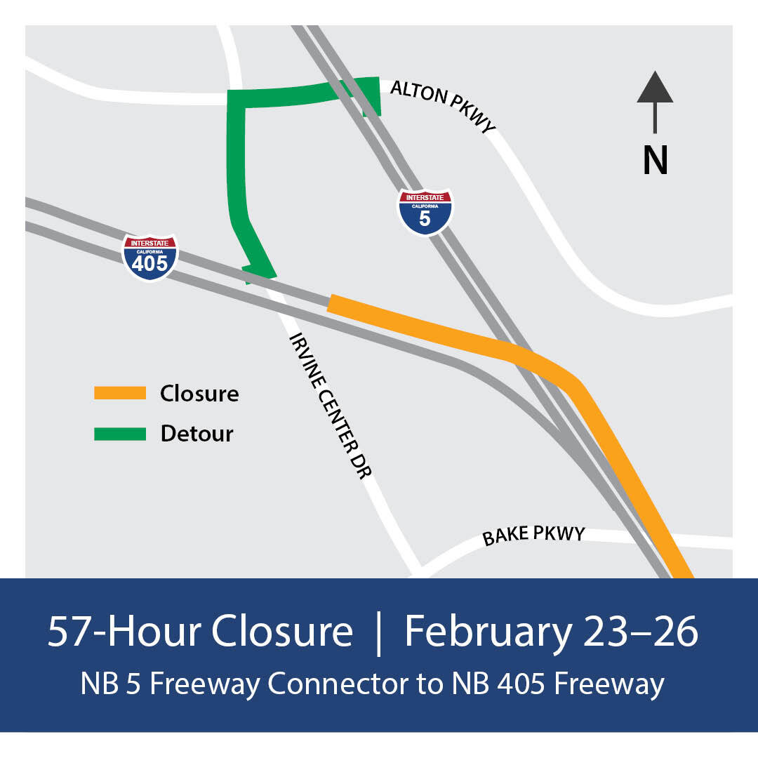 57-hour Freeway Connector Closure 