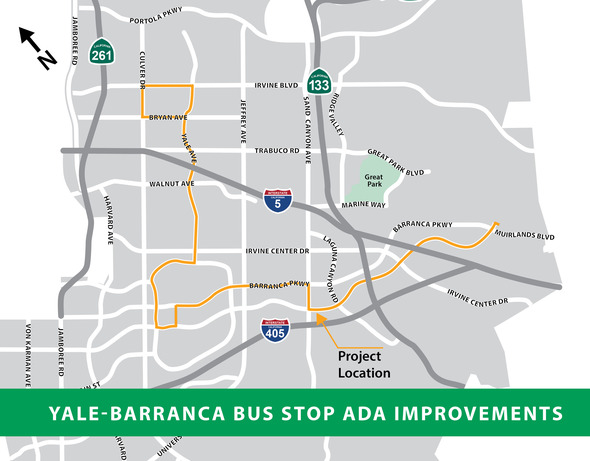Bus Stop Improvements Map