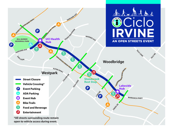 CicloIrvine Map