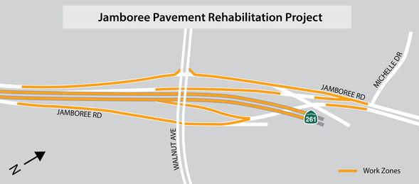 Jamboree Road Construction 