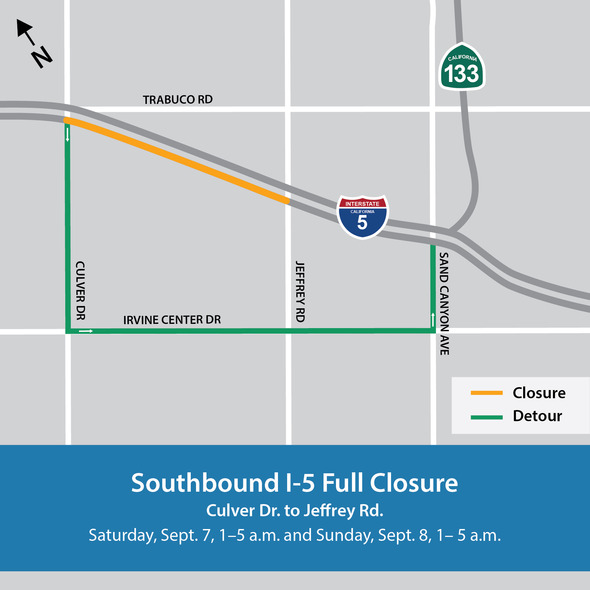 JOST Southbound I-5 Closures 