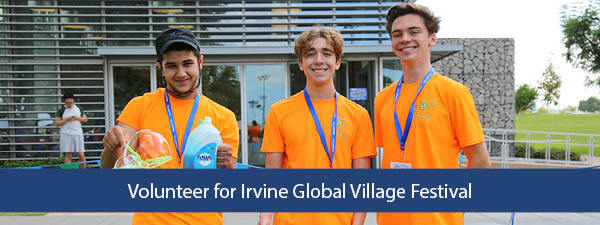 Volunteer for Irvine Global Village Festival