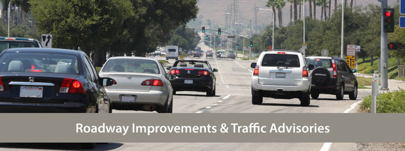 Roadway Improvements and Traffic Advisories