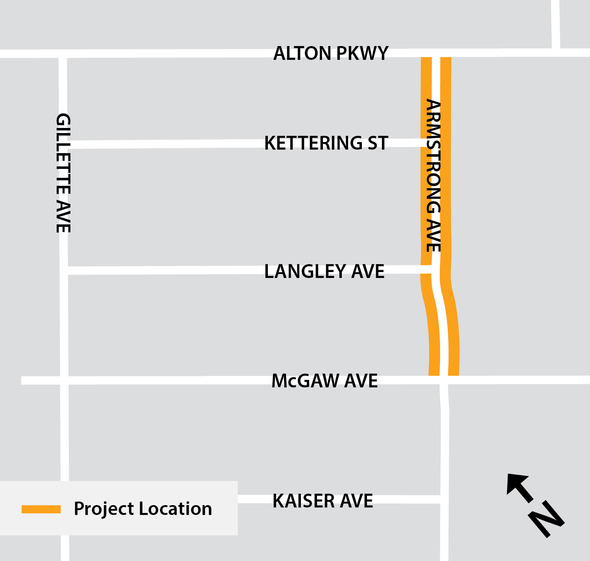 Armstrong between Alton and McGaw