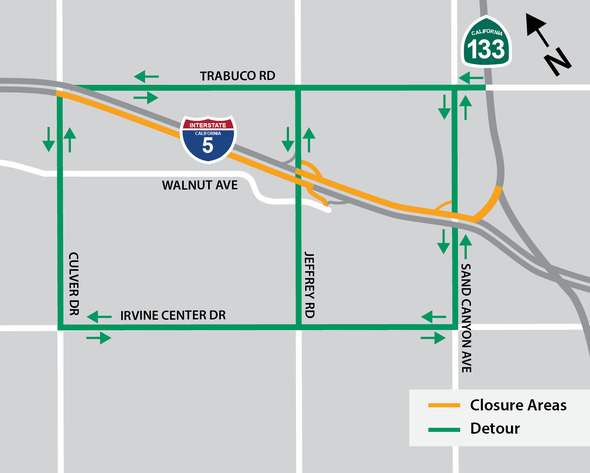 Jeffrey Open Space Trail Bicycle and Pedestrian Bridge Map
