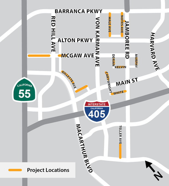 Irvine Business Complex Sidewalk Improvements