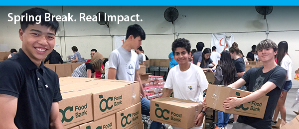 Spring Break. Real Impact.