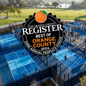pickleball courts in a park